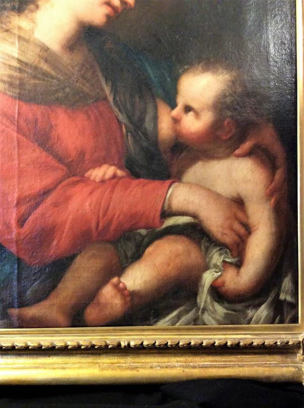 25% DISCOUNT UNTIL 30.11 - Nicolo Pomarancio, known as Il Pomarancio - Virgin of the Milk - 16th