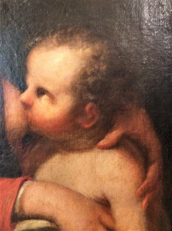 25% DISCOUNT UNTIL 30.11 - Nicolo Pomarancio, known as Il Pomarancio - Virgin of the Milk - 16th