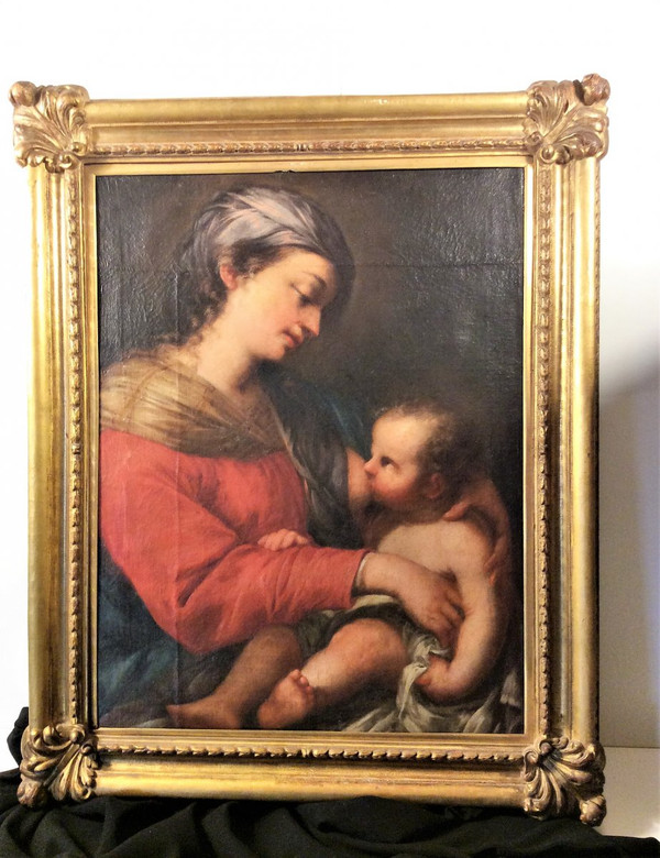 25% DISCOUNT UNTIL 30.11 - Nicolo Pomarancio, known as Il Pomarancio - Virgin of the Milk - 16th