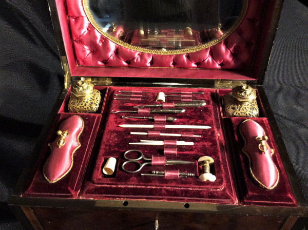 UNTIL 30.11 25% DISCOUNT - Sewing Box - Napoleon III Period - 19th Century