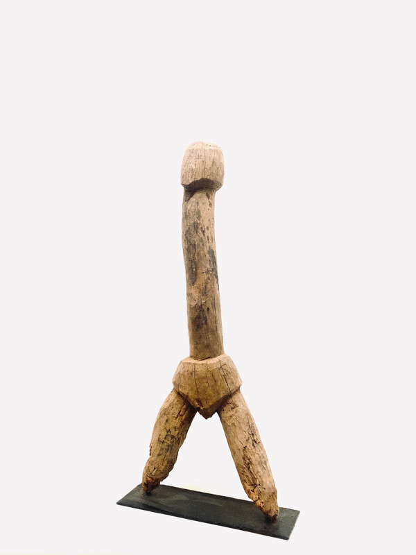 “Phallic” sculpture of DAGARI ancestor from Burkina Faso