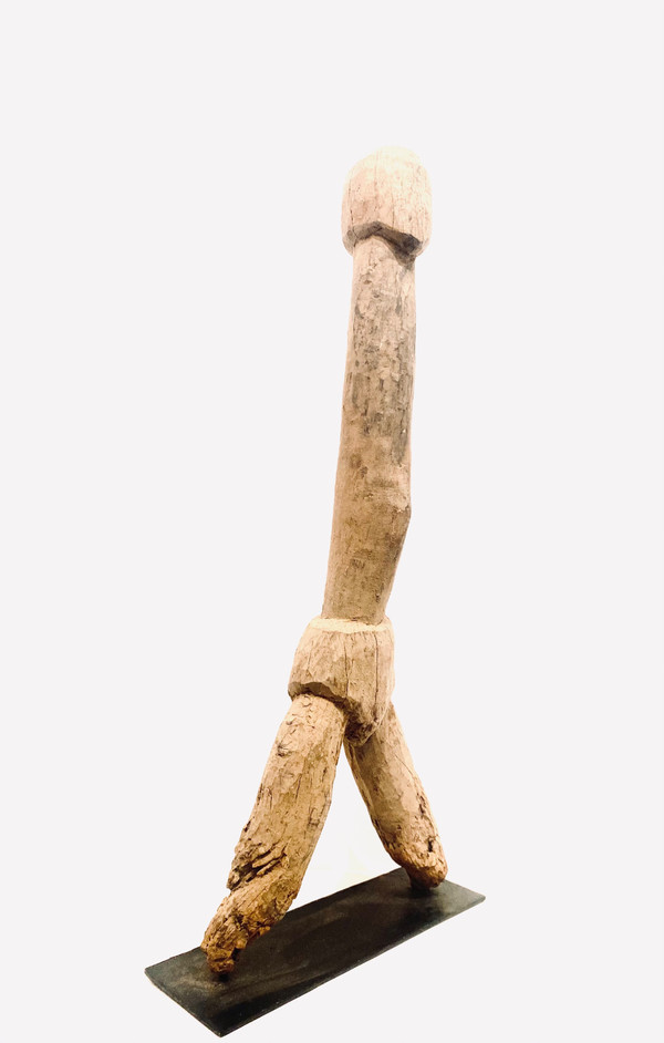 “Phallic” sculpture of DAGARI ancestor from Burkina Faso