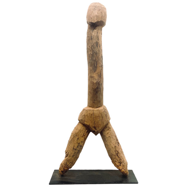 “Phallic” sculpture of DAGARI ancestor from Burkina Faso