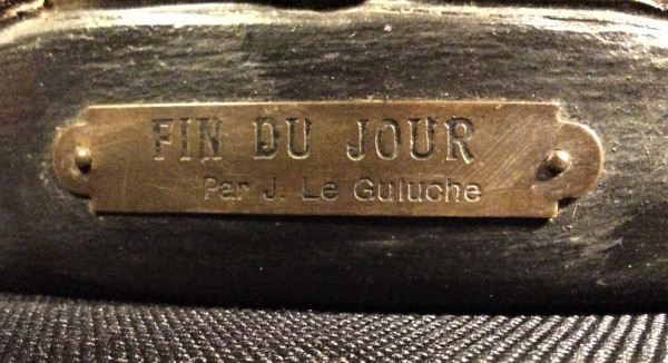25\% remise  - Joseph Le GULUCHE - Terre Cuite Polychromée - 19ème siècle