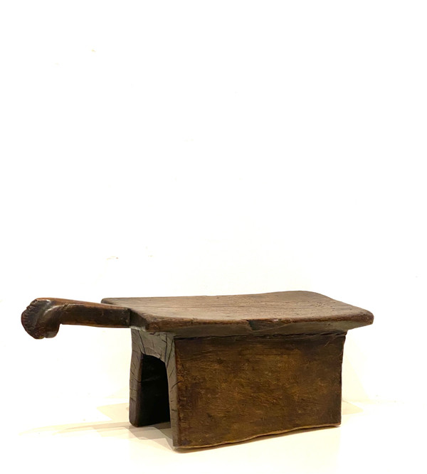 Tabouret anthropomorphe BWA du Burkina Faso 