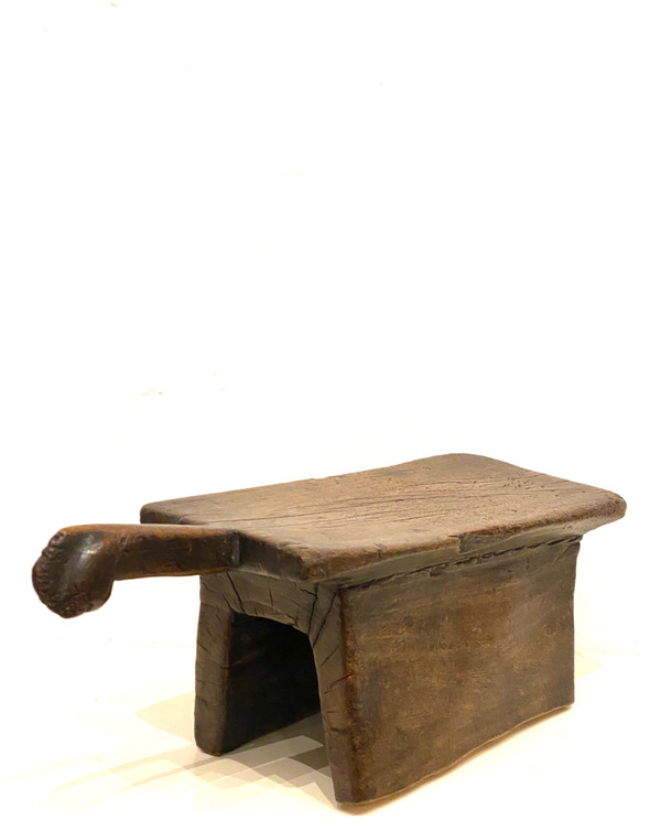Tabouret anthropomorphe BWA du Burkina Faso 