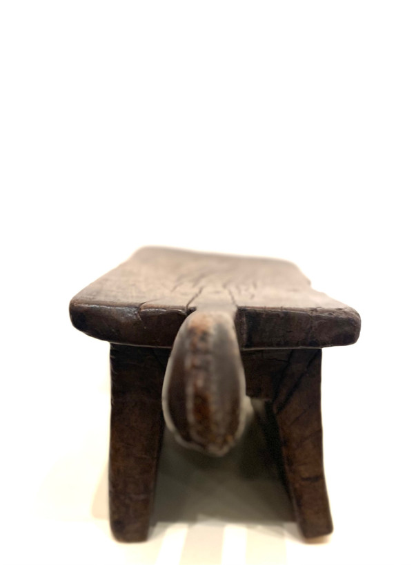 Tabouret anthropomorphe BWA du Burkina Faso 
