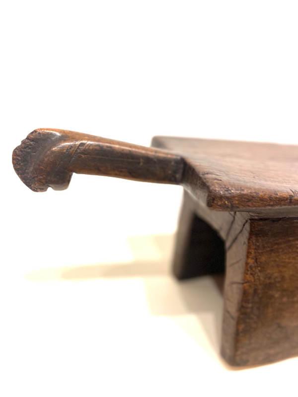 Tabouret anthropomorphe BWA du Burkina Faso 