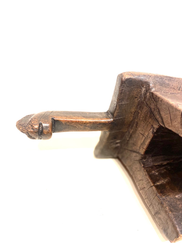 Tabouret anthropomorphe BWA du Burkina Faso 