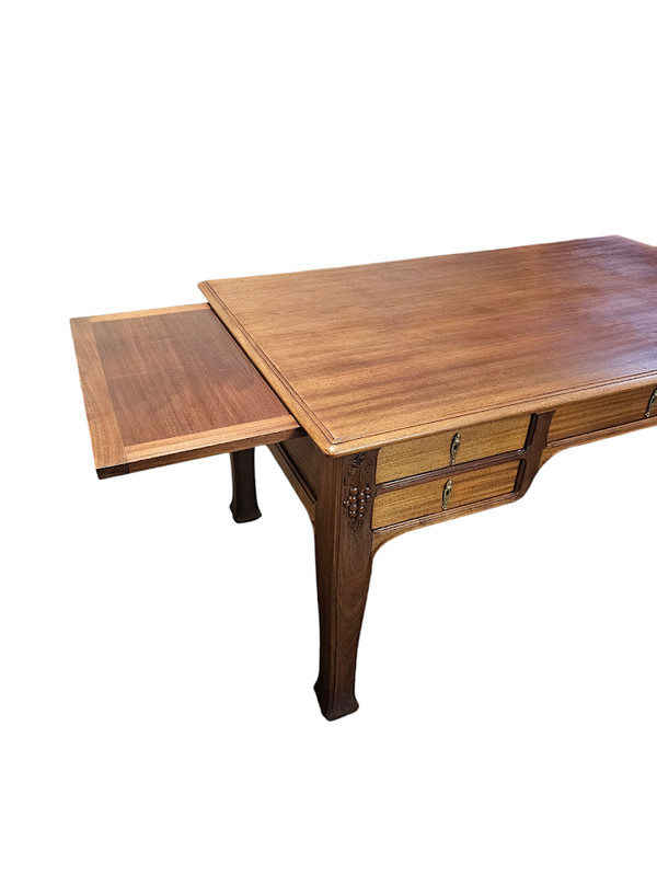 Art Nouveau desk from the Nancy School "Raisins"