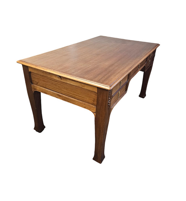 Art Nouveau desk from the Nancy School "Raisins"