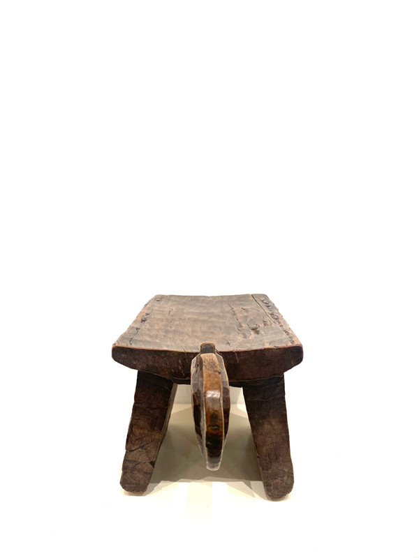 Tabouret anthropomorphe du Burkina Faso 