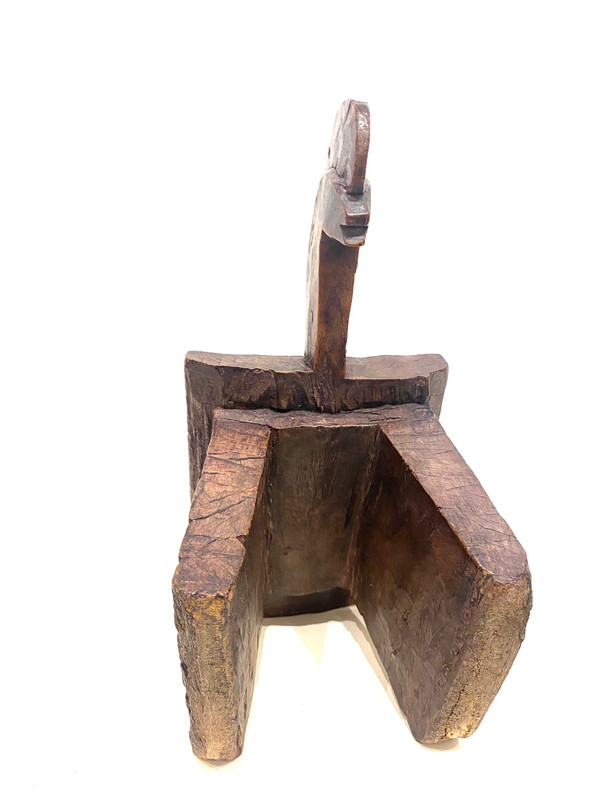 Tabouret anthropomorphe du Burkina Faso 