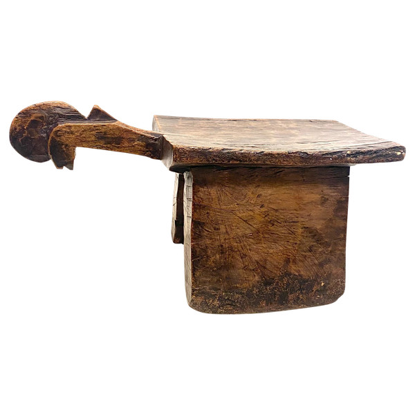Tabouret anthropomorphe du Burkina Faso 