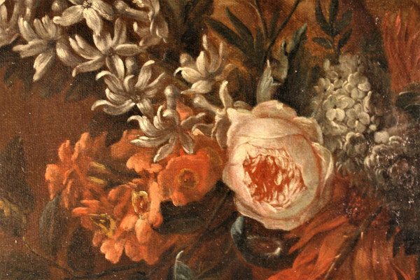 25% discount until 30.11 - VAN Der BEKEN - Vase of Flowers - Oil on Canvas - circa 1730