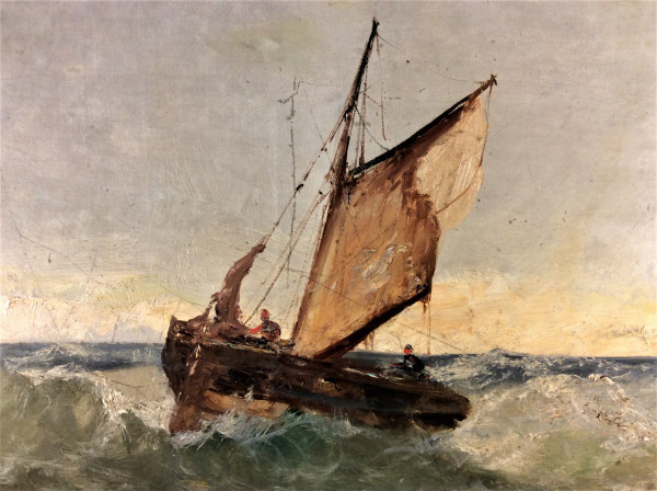 Emile Godchaux - Marine - Oil On Canvas
