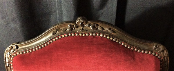 25\% remise - Estampillés 'M. CRESSON" - Paire De Fauteuils A Dos Plat - XVIIIème