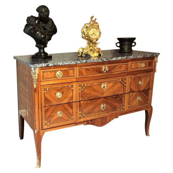 Remise 25\%  - Estampillée "F. Delorme" - Commode Pantalonnière - 18ème Siècle