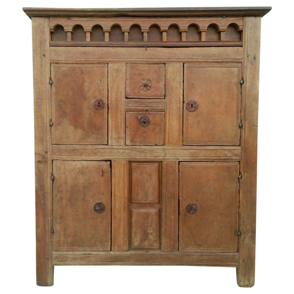 Buffet Louis XIV Sakristeimöbel aus Eiche