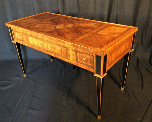 - 25\? remise -  Estampillée « B. Butte » - Table A Jeux Dite « Tric-trac » - Louis XVI