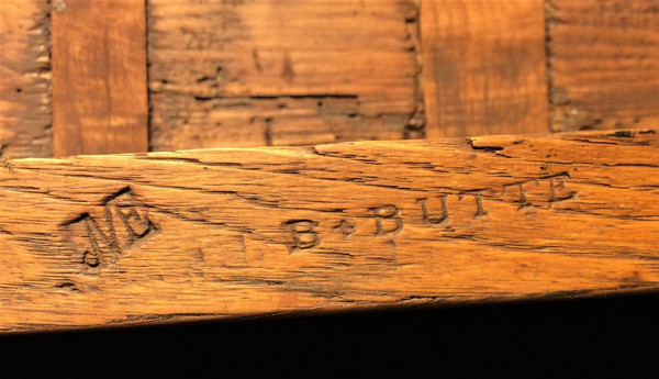 - 25\? remise -  Estampillée « B. Butte » - Table A Jeux Dite « Tric-trac » - Louis XVI