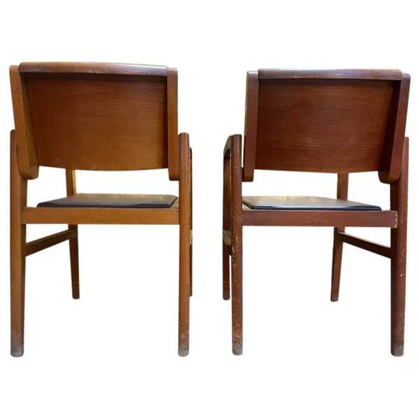 Pair of 1950s armchairs