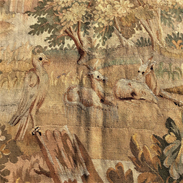 Rabatt 25% bis zum 30.11 - Aubusson Wandteppich Panel Aus Wolle Und Seide - Frankreich - 19.
