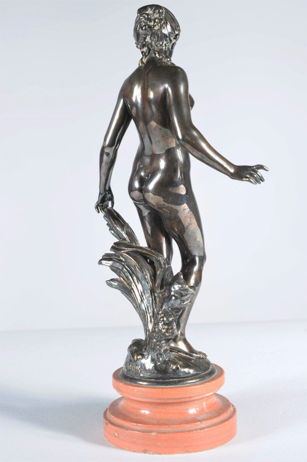 Dal 06.10 al 30.11 - Remise 25\% - Il risveglio della natura - Statuetta in bronzo argentato -