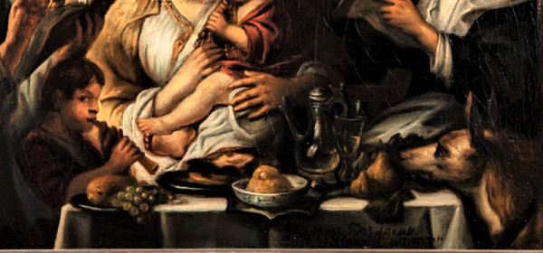 From 06.10 to 30.11 - Remise de 25\% - "Family Concert" - Jacob Jordaens (after) - XIXème
