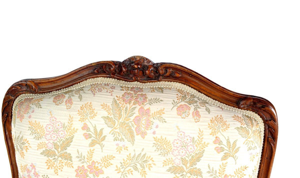 From 06.10 to 30.11 - REMISE 25\% - Stamped "i Gourdin" - Beau Fauteuil A La Reine - XVIIIème