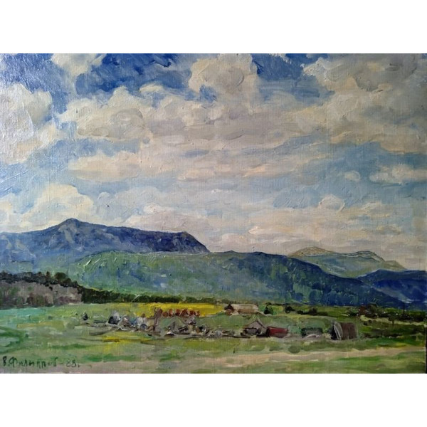 LANDSCHAFT IN RUSSLAND.