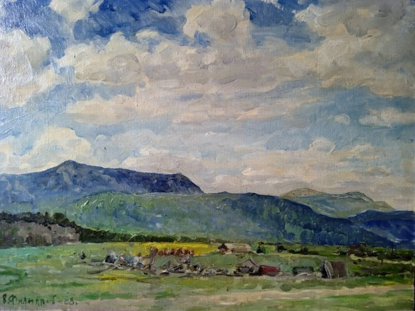 LANDSCHAFT IN RUSSLAND.