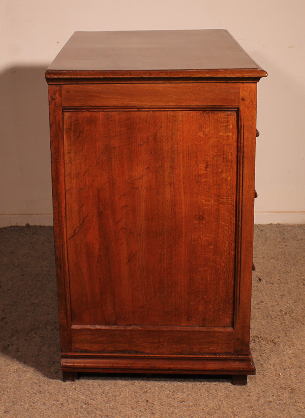 Commode Jacobean En Chêne Du 17° Siècle