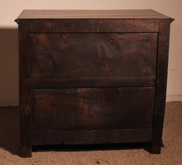 Commode Jacobean En Chêne Du 17° Siècle