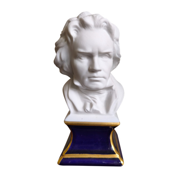 Biscuit bust of Beethoven