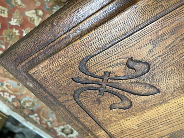 Eingangsschreibtisch oder Konsole im Louis XIII-Stil – Renaissance