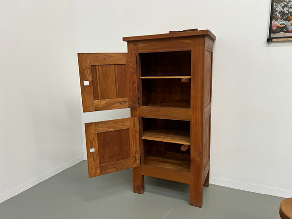 Small brutalist 50s bonnetiere wardrobe