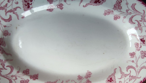 Old Longwy Tableware Service Rambouillet Model 49 ironstone pieces