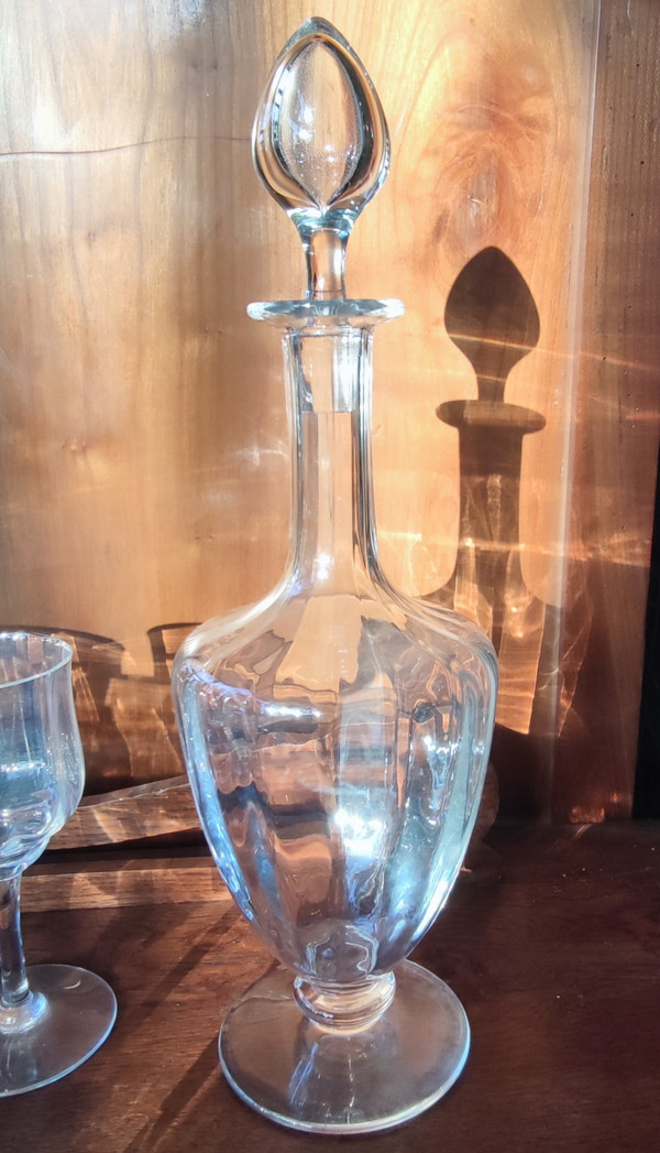 Baccarat Kristall-Eimer-Karaffe-Gläser-Set, Capri-Modell, 20-teilig 