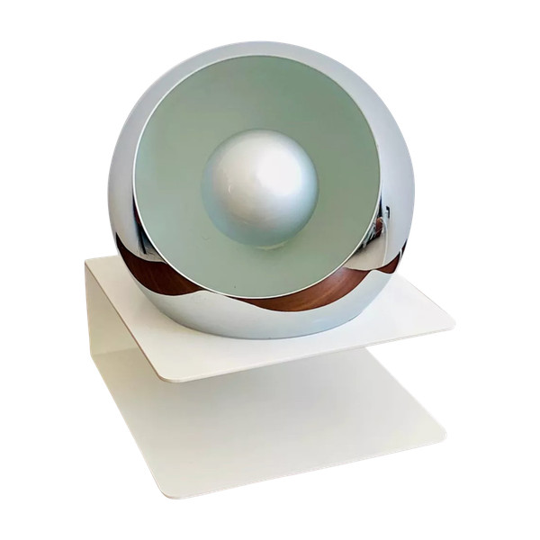 Augapfel-Tischlampe, Italien 1970er Jahre