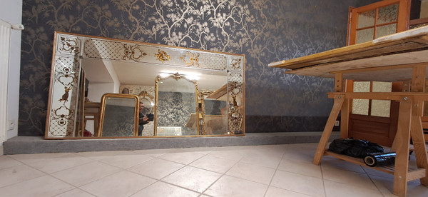 Miroir de bistrot  202 x 102