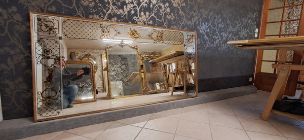 Miroir de bistrot  202 x 102