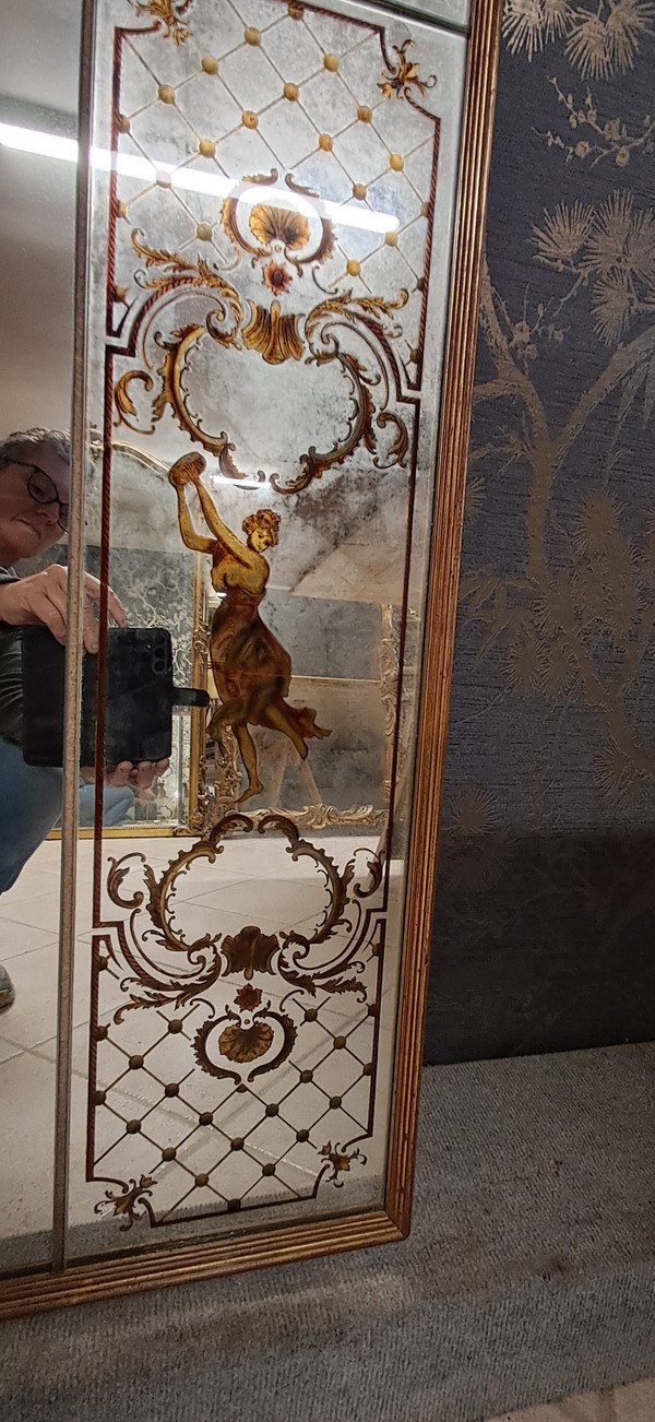 Miroir de bistrot  202 x 102