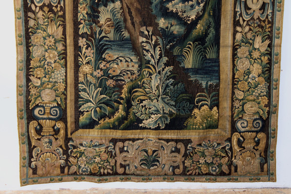 Tapisserie Verdure, ateliers de la Marche (région d’Aubusson), fin XVIIe - début XVIIIe siècle