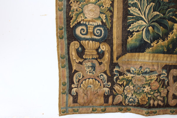 Tapisserie Verdure, ateliers de la Marche (région d’Aubusson), fin XVIIe - début XVIIIe siècle