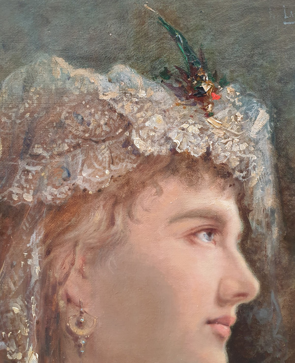Henri LANGEROCK - Giovane ragazza russa