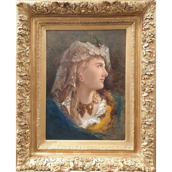 Henri LANGEROCK - Giovane ragazza russa