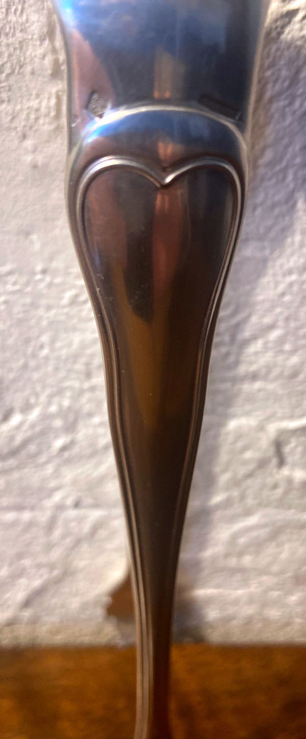 Pinza per ghiaccio Cristofle in metallo argentato 