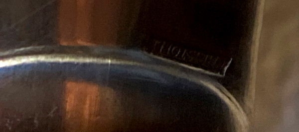 Pinza per ghiaccio Cristofle in metallo argentato 