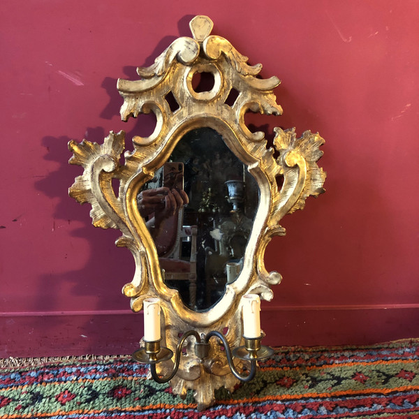 Reflecting mirror, Italy, 18th century